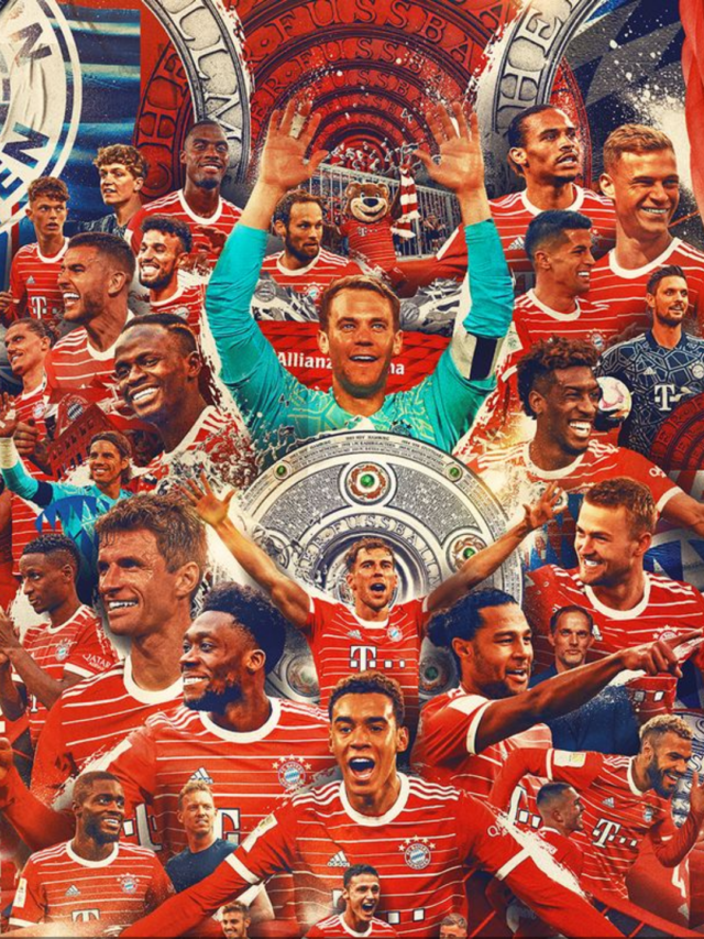 Bayern Munich wins 11th straight Bundesliga title after Borussia Dortmund draws on dramatic final day