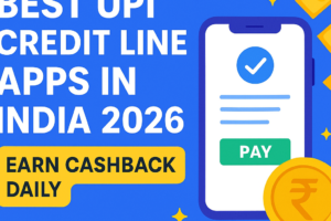 Best UPI Credit Line Apps in India 2026 Earn Cashback Daily
