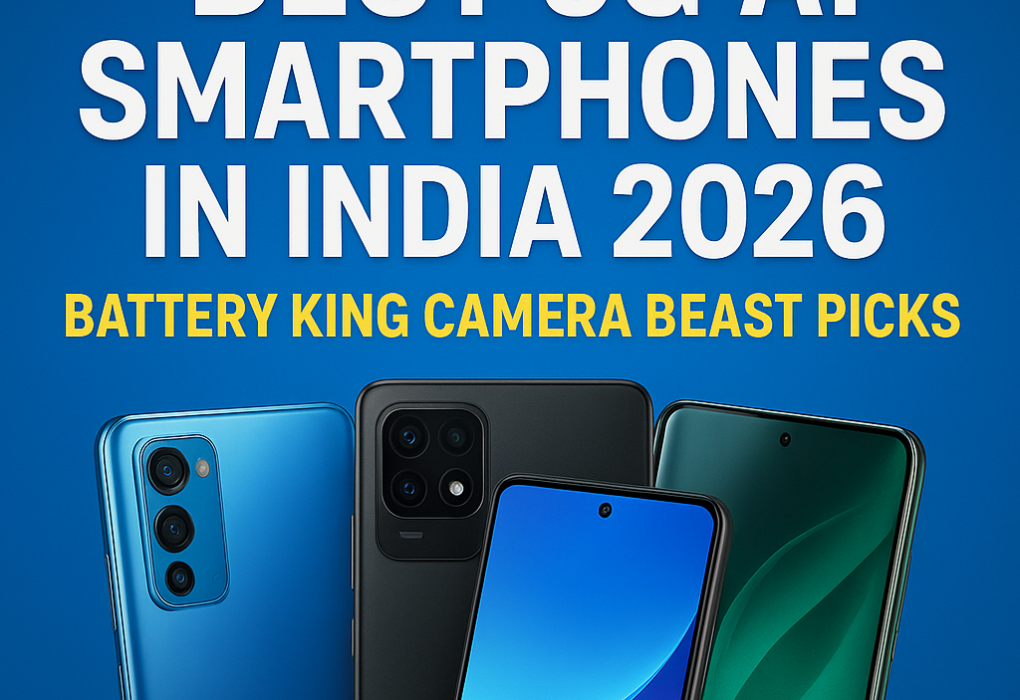 Best 5G AI Smartphones in India 2026 Battery King Camera Beast Picks