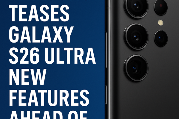 Samsung Teases Galaxy S26 Ultra New Features Ahead of Launch