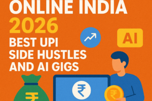 Earn Money Online India 2026 Best UPI Side Hustles and AI Gigs