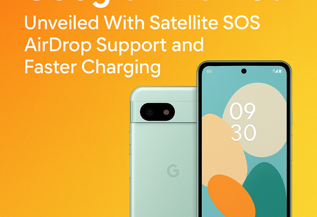 Google Pixel 10a Unveiled With Satellite SOS AirDrop Support and Faster Charging