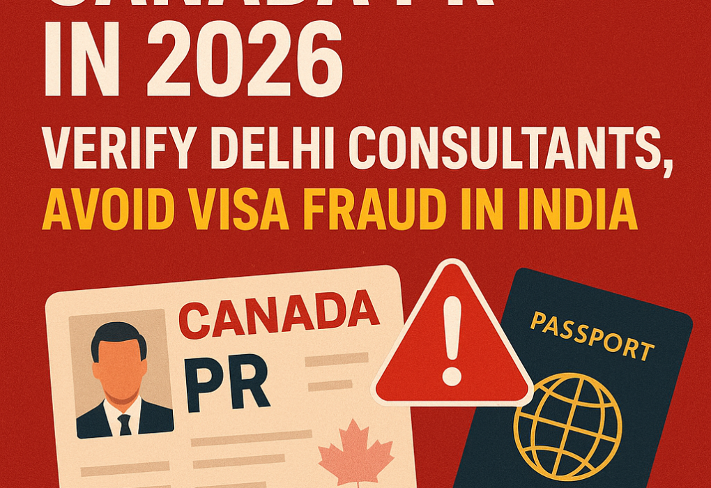 Canada PR in 2026: Verify Delhi Consultants, Avoid Visa Fraud in India