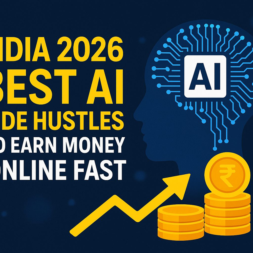 India 2026 Best AI Side Hustles to Earn Money Online Fast