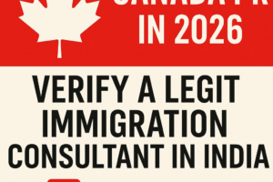 Canada PR in 2026: Verify a Legit Immigration Consultant in India (Checklist)