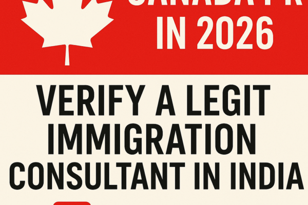 Canada PR in 2026: Verify a Legit Immigration Consultant in India (Checklist)