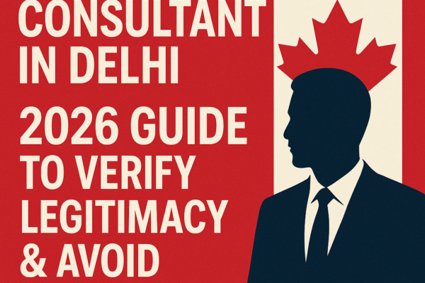 Canada PR Consultant in Delhi: 2026 Guide to Verify Legitimacy & Avoid Fraud