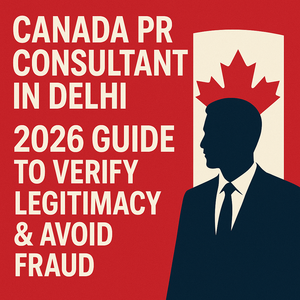 Canada PR Consultant in Delhi: 2026 Guide to Verify Legitimacy & Avoid Fraud