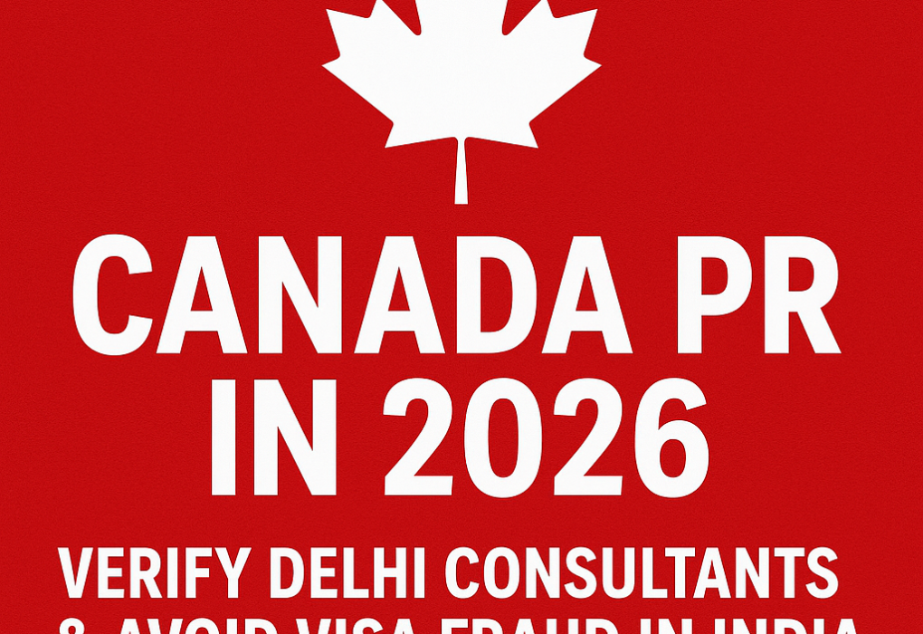 Canada PR in 2026: Verify Delhi Consultants & Avoid Visa Fraud in India