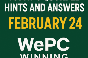 Today’s Quordle Hints and Answers February 24 WePC Winning Solutions