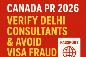 Canada PR 2026: Verify Delhi Consultants & Avoid Visa Fraud in India