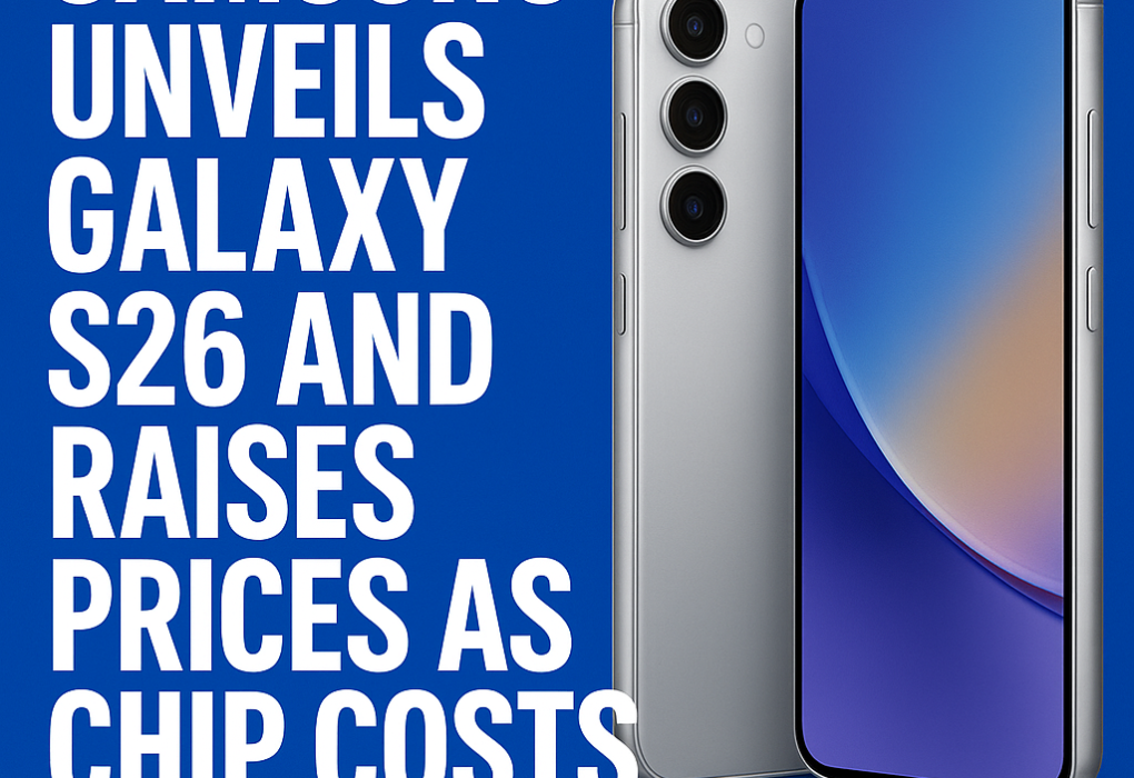 Samsung Unveils Galaxy S26 and Raises Prices as Chip Costs Soar