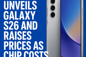Samsung Unveils Galaxy S26 and Raises Prices as Chip Costs Soar