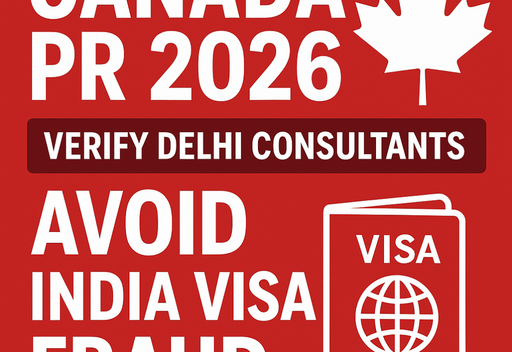 Canada PR 2026: Verify Delhi Consultants & Avoid India Visa Fraud