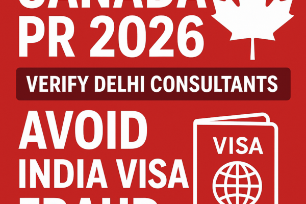 Canada PR 2026: Verify Delhi Consultants & Avoid India Visa Fraud