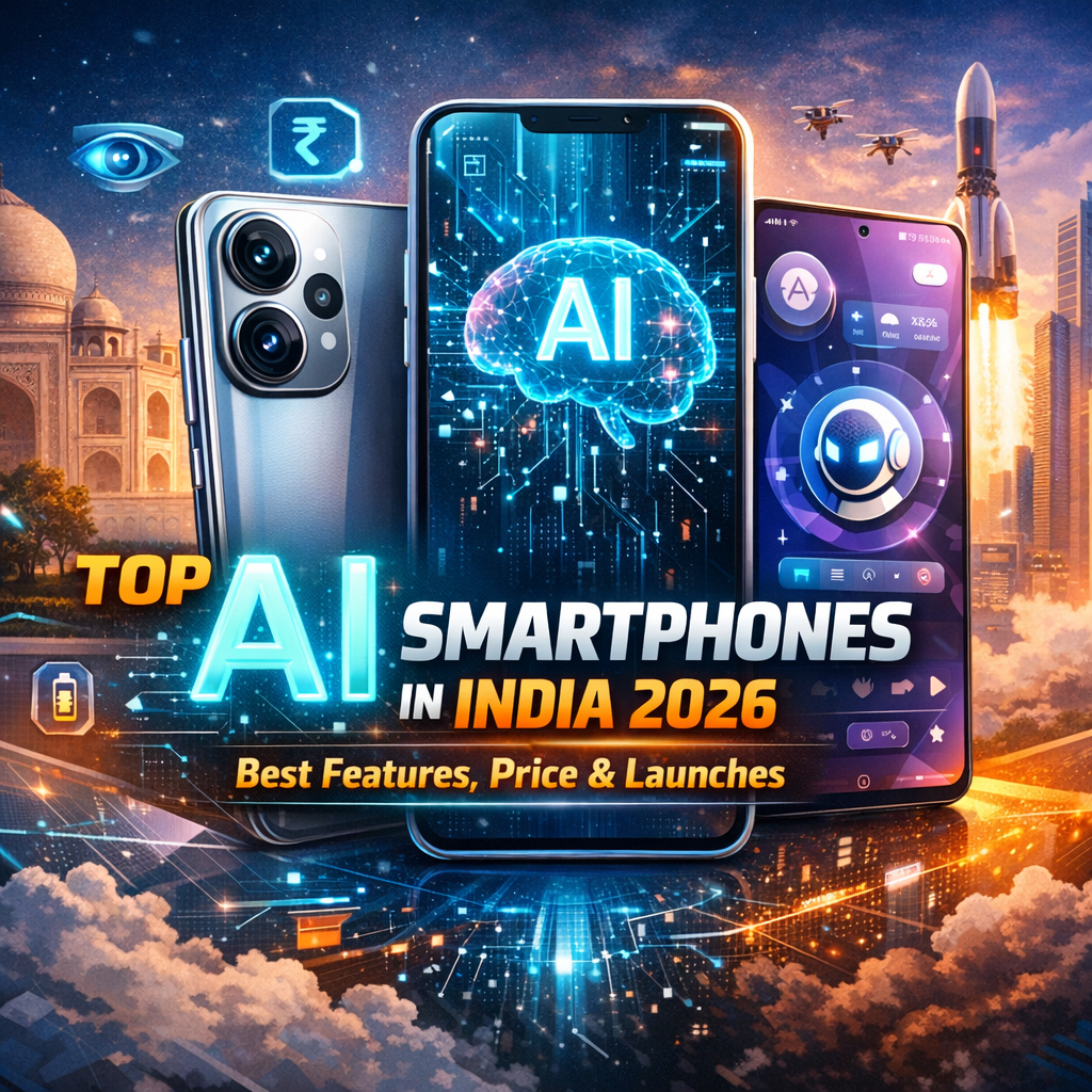 Top AI Smartphones in India 2026 Best Features Price and Launches