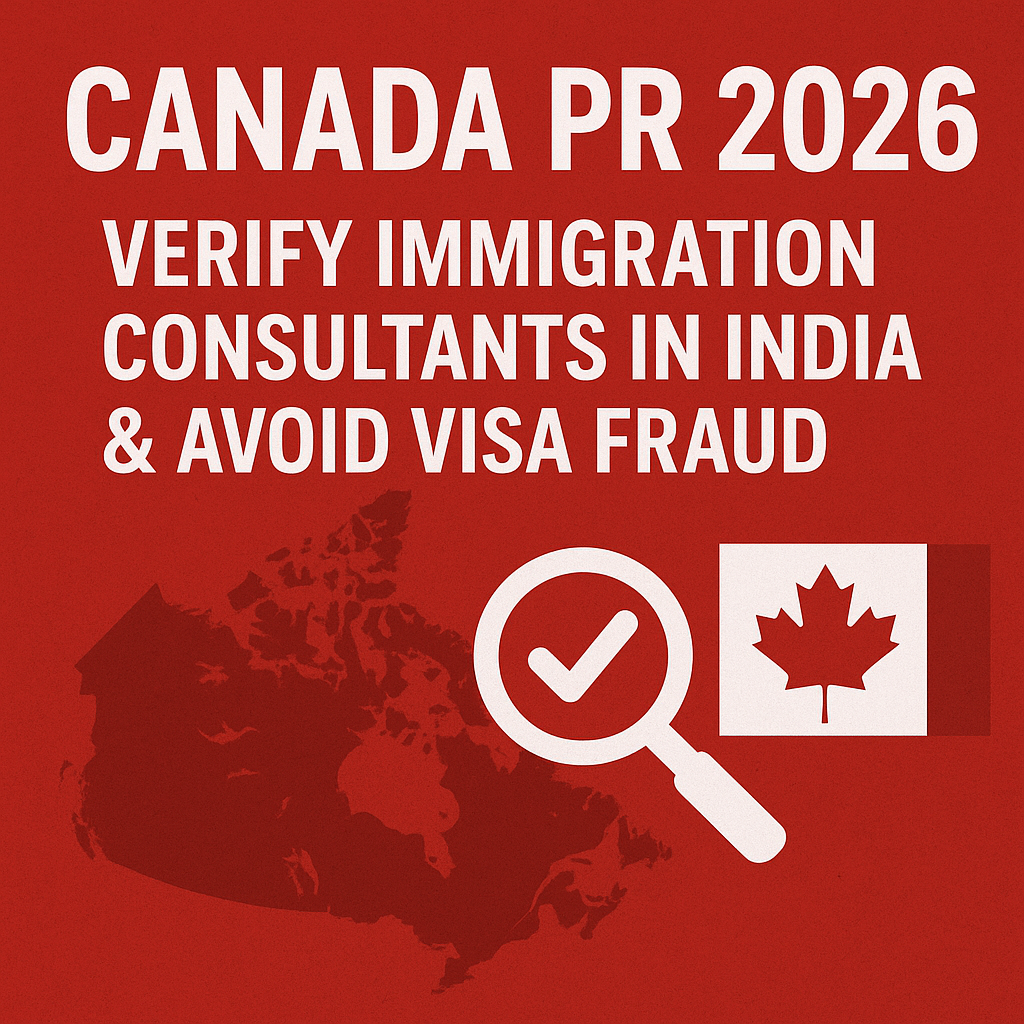 Canada PR 2026: Verify Immigration Consultants in India & Avoid Visa Fraud