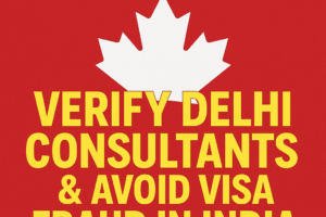 Canada PR in 2026: Verify Delhi Consultants & Avoid Visa Fraud in India