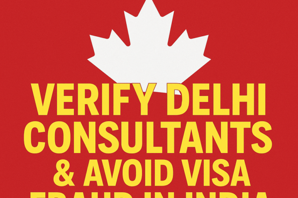 Canada PR in 2026: Verify Delhi Consultants & Avoid Visa Fraud in India