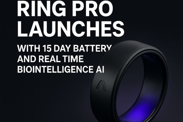 Ultrahuman Ring PRO Launches With 15 Day Battery and Real Time Biointelligence AI