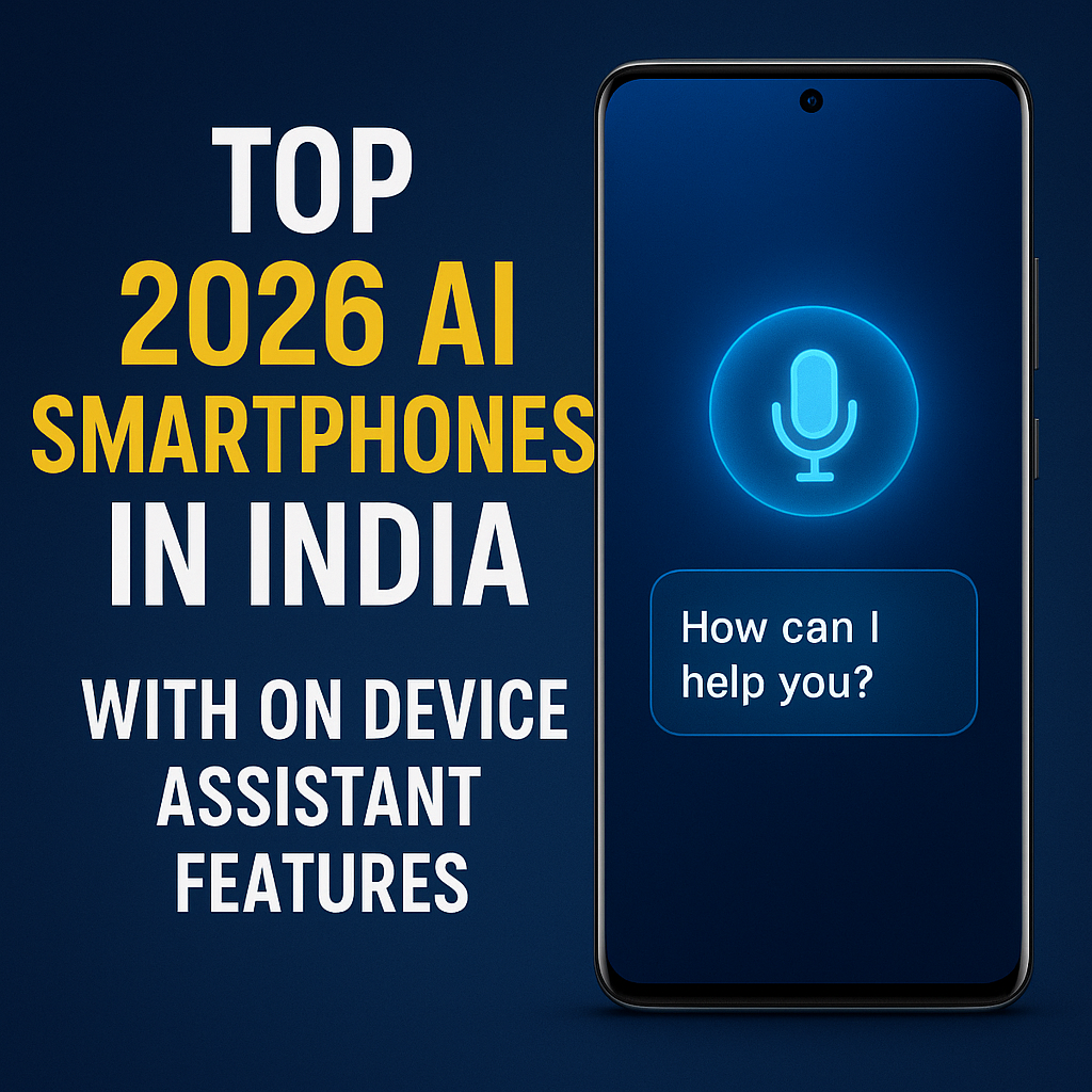 Top 2026 AI Smartphones in India with On Device Assistant Features