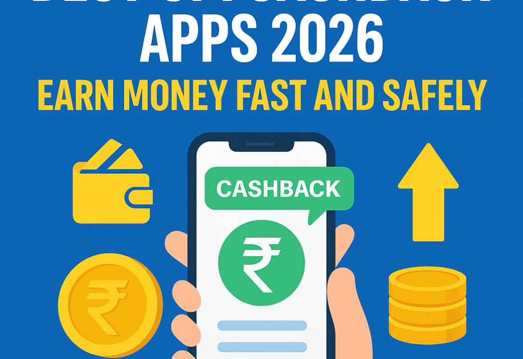 Best UPI Cashback Apps 2026 India Earn Money Fast and Safely