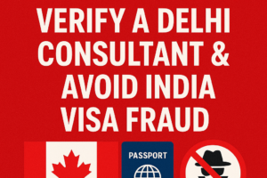 Canada PR 2026: Verify a Delhi Consultant & Avoid India Visa Fraud
