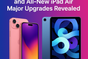 Apple Unveils iPhone 17e and All-New iPad Air Major Upgrades Revealed