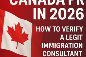 Canada PR in 2026: How to Verify a Legit Immigration Consultant in India