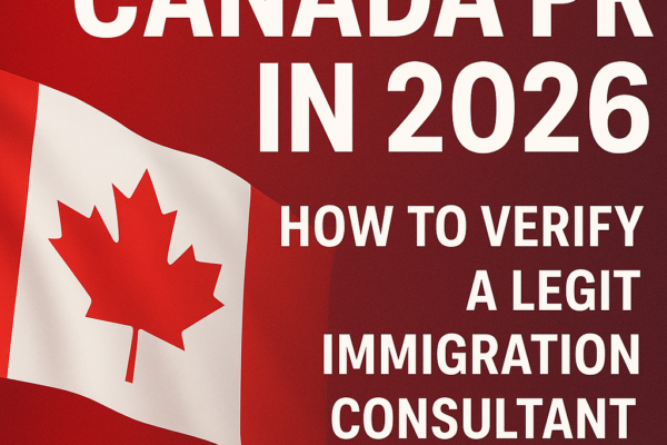 Canada PR in 2026: How to Verify a Legit Immigration Consultant in India