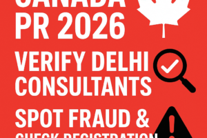 Canada PR 2026: Verify Delhi Consultants, Spot Fraud & Check Registration