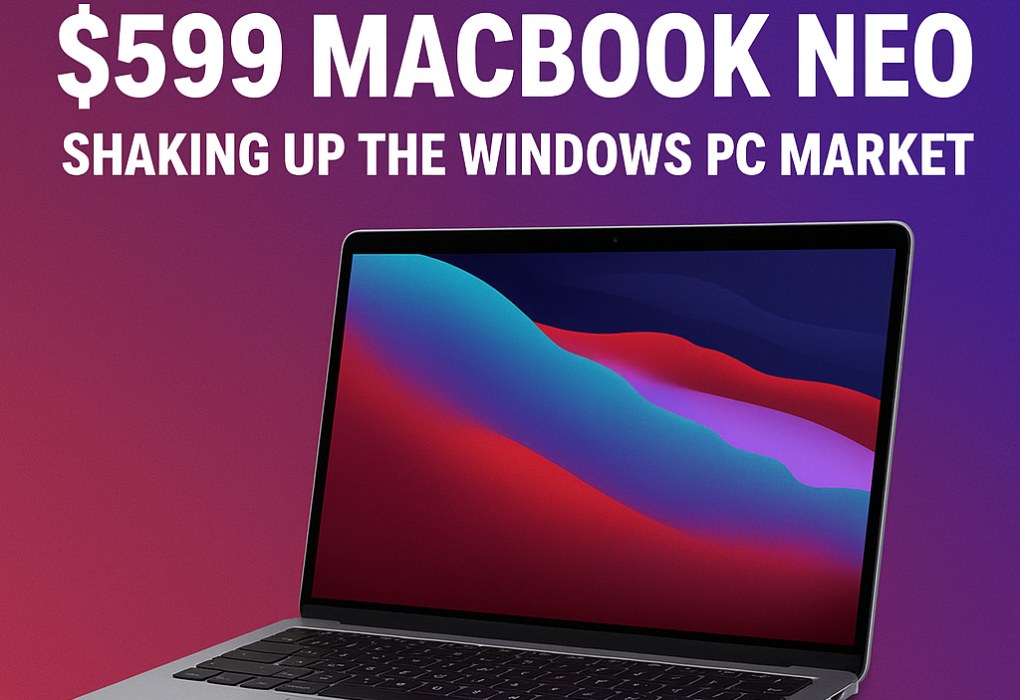 Apple Unveils 599 Dollar MacBook Neo Shaking Up the Windows PC Market