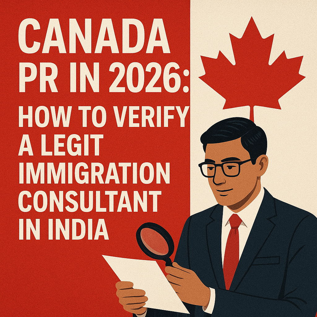 Canada PR in 2026: How to Verify a Legit Immigration Consultant in India
