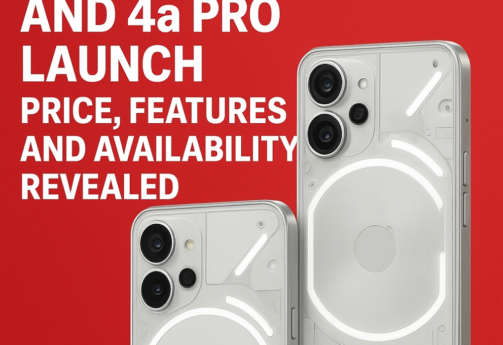 Nothing Phone 4a and 4a Pro Launch Price Features and Availability Revealed