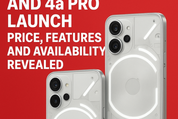 Nothing Phone 4a and 4a Pro Launch Price Features and Availability Revealed