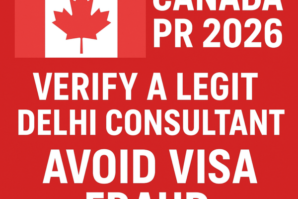Canada PR 2026: Verify a Legit Delhi Consultant & Avoid Visa Fraud
