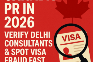 Canada PR in 2026: Verify Delhi Consultants & Spot Visa Fraud Fast
