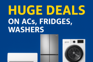Amazon Electronics Premier League 2026 Huge Deals on ACs Fridges Washers