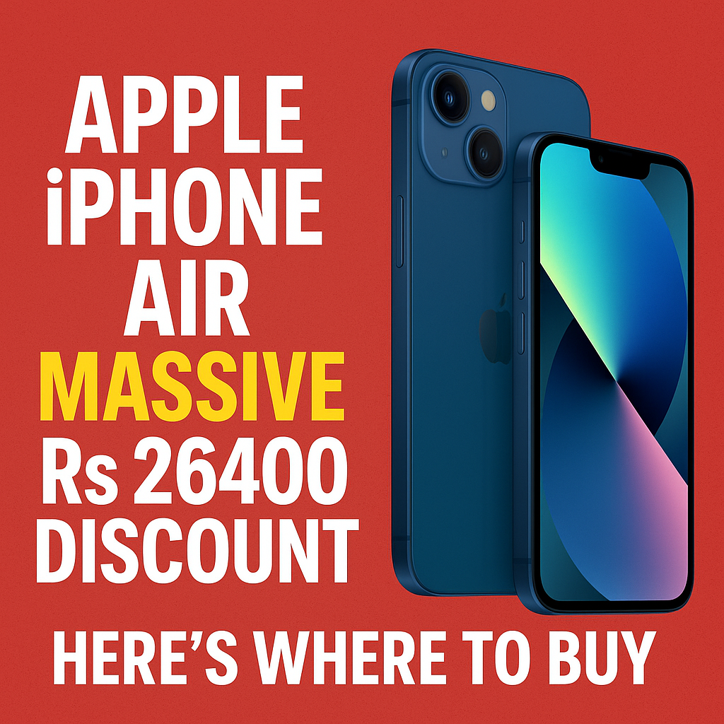 Apple iPhone Air Massive Rs 26400 Discount Here’s Where to Buy