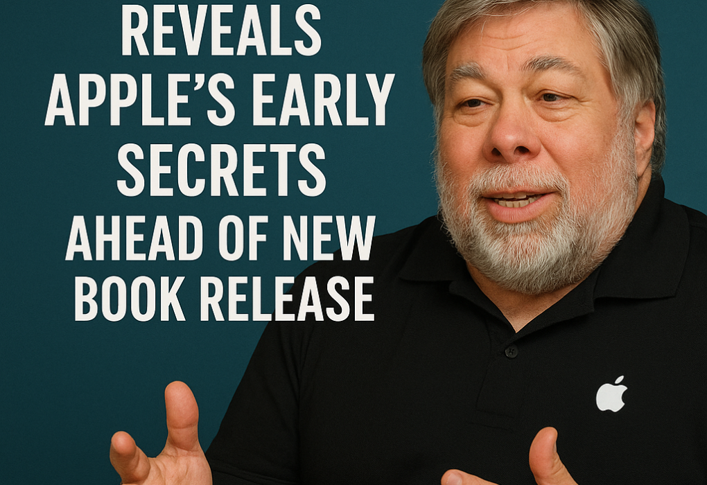 Steve Wozniak Reveals Apple’s Early Secrets Ahead of New Book Release