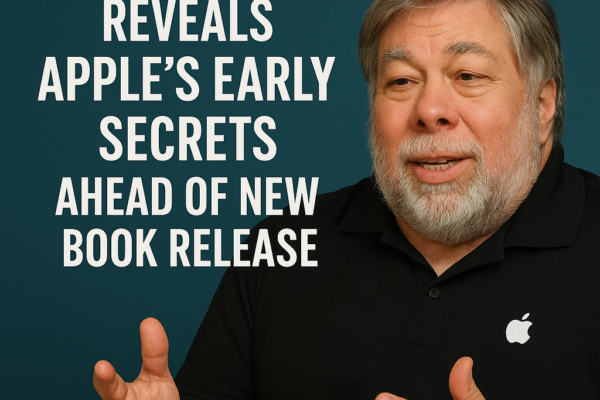 Steve Wozniak Reveals Apple’s Early Secrets Ahead of New Book Release