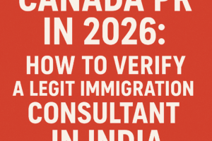 Canada PR in 2026: How to Verify a Legit Immigration Consultant in India