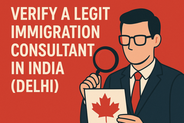 Canada PR 2026: Verify a Legit Immigration Consultant in India (Delhi)