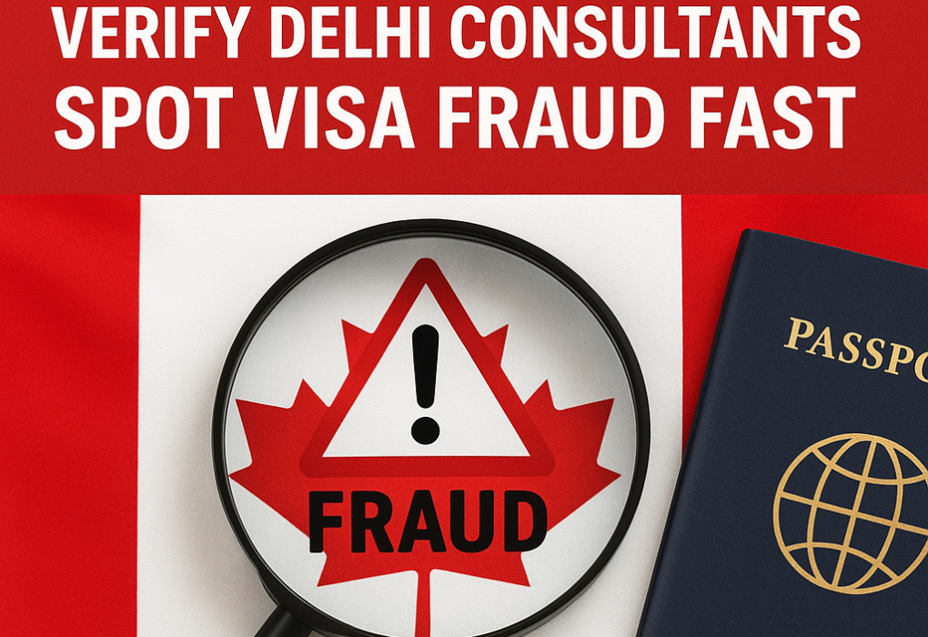 Canada PR in 2026: Verify Delhi Consultants, Spot Visa Fraud Fast