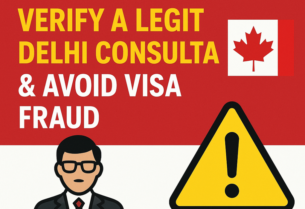 Canada PR 2026: Verify a Legit Delhi Consultant & Avoid Visa Fraud