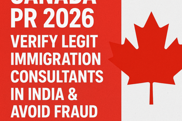 Canada PR 2026: Verify Legit Immigration Consultants in India & Avoid Fraud