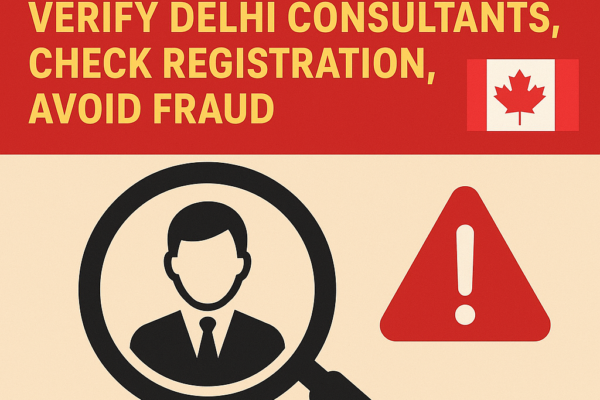 Canada PR 2026: Verify Delhi Consultants, Check Registration, Avoid Fraud