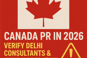 Canada PR in 2026: Verify Delhi Consultants & Avoid Immigration Fraud India