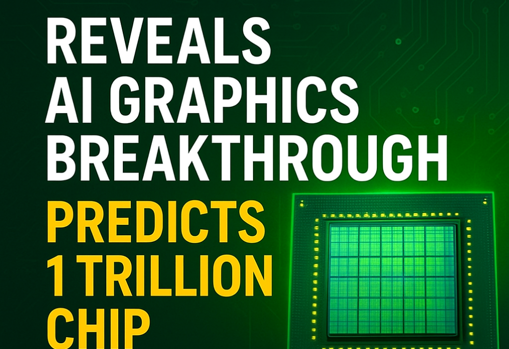 NVIDIA Reveals AI Graphics Breakthrough Predicts 1 Trillion Chip Demand