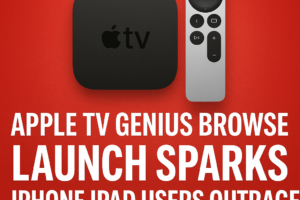 Apple TV Genius Browse Launch Sparks iPhone iPad Users Outrage